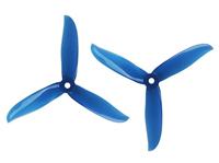 DALPROP Cyclone T5047C Pro 3-blade Transparent Blue POPO Propeller for Racing Drone [1505513-tbl]